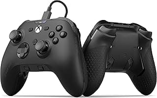SCUF SCUF VALOR PRO Manette Xbox Performance Filaire – Palettes Arrière Personnalisables, Gâchettes Instantanées, Joysticks à Effet Hall, Commandes Audio, Xbox Series X|S, Xbox One, Windows PC – Noir