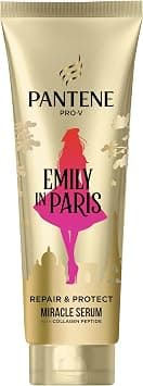 Pantene x Emily in Paris Repair & Protect Serum Conditioner 220ml Limited Edition Revitalizes Damaged Hair Enriched with Pro-V Nutrients and Collagen Peptides - Image 1