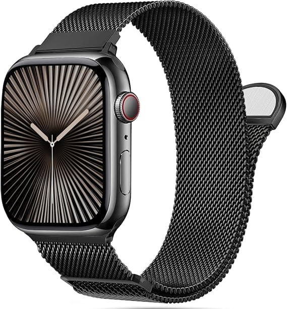 ORRLBB Compatible with Apple Watch Band SE 3 2 SE Series 11 10 9 8 7 6 5 4 3 Ultra 3 2 1 Women Men Adjustable Metal Bands for iWatch 49mm 46mm 45mm 44mm 42mm 41mm 40mm cm 1.4 inches 96 cm