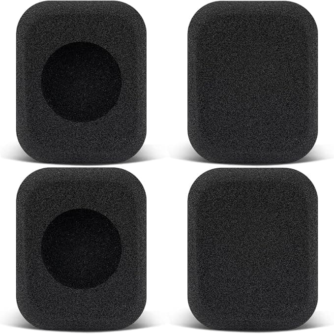 SOULWIT 4Pcs Replacement Ear Pads for Bang & Olufsen B&O Beoplay Form 2/2i Headphones, Soft and Durable Sponge Cushion with High Density Foam - Image 1