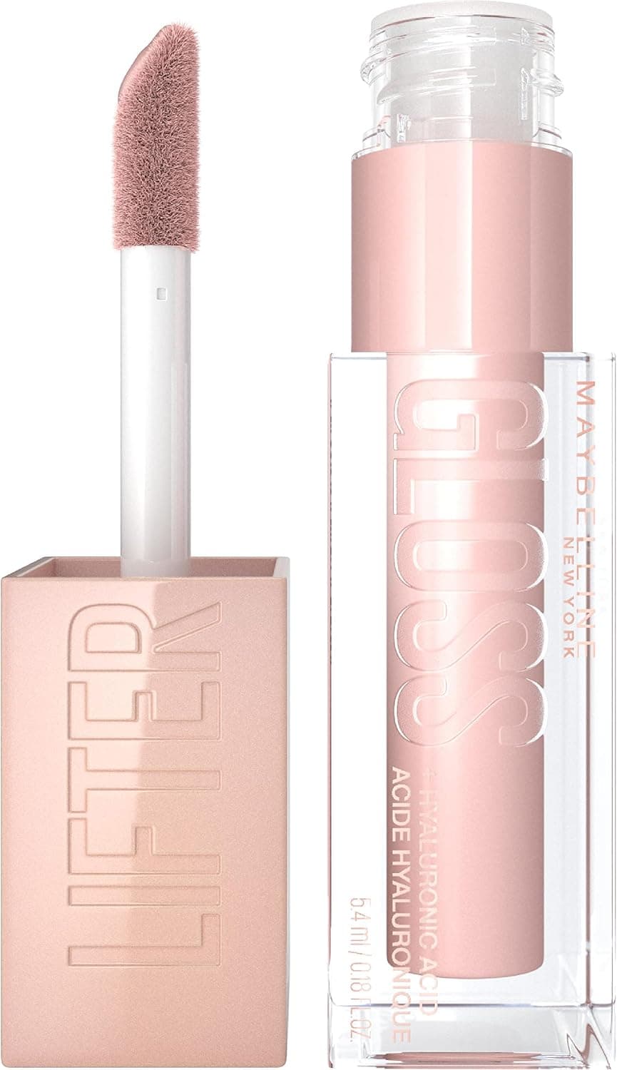 Maybelline Maybelline New York - Moisturizing Lip Gloss & Instant Shine - Enriched with Hyaluronic Acid - Lifter Gloss - Shade : 002 Ice