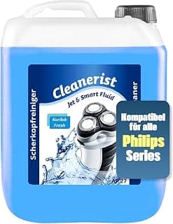 Liquide de nettoyage Jet & Smart Fluid de rechange compatible avec les rasoirs Philips 5000/7000/8000/9000 5 l