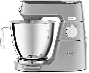 Kenwood Titanium Chef Baker XL, KVL85.424SI, 1200W, Silver