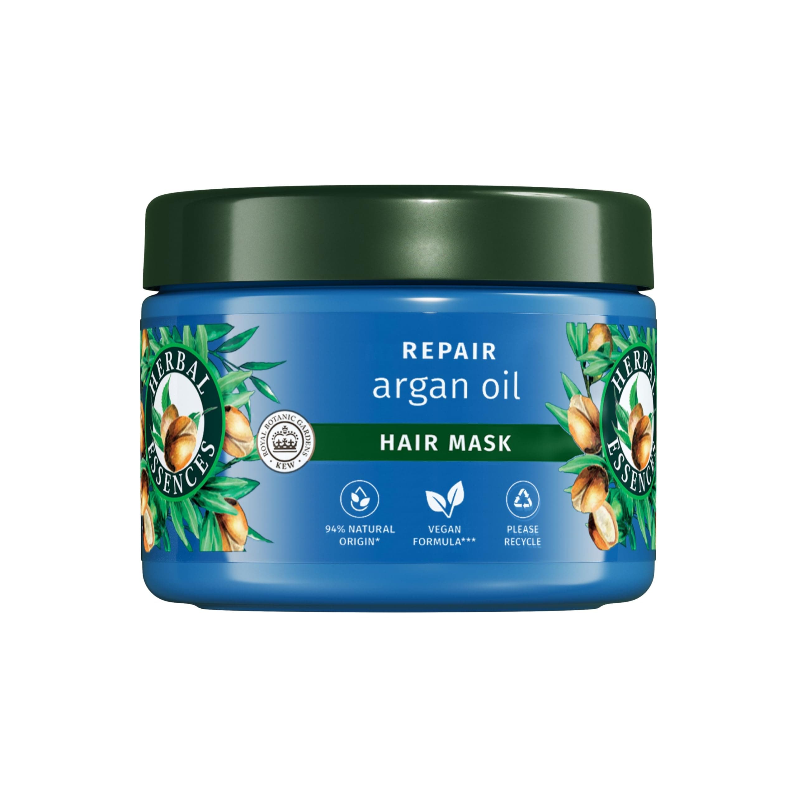Herbal Essences Réparation Masque Huile d'Argan 500ml Cheveux Abîmés, Ingrédients d'Origine Naturelle, Sans Silicone - Image 10
