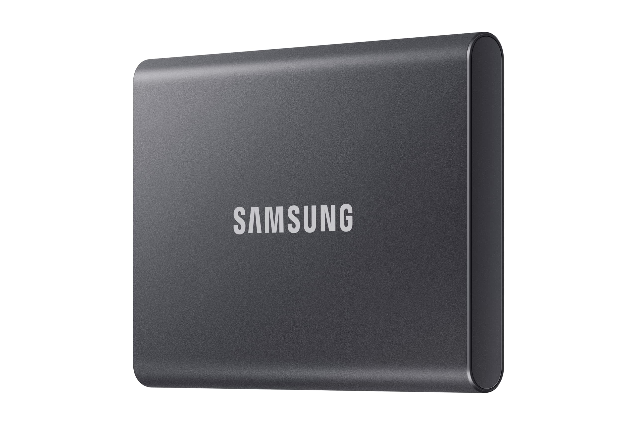 Samsung 1TB T7 External Solid State Drive, Titanium Grey, MU-PC1T0T/WW, Read/Write Speed up to 1050MB/s, Password Security