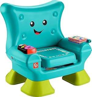 Laugh & Learn Smart Stage Chair with Musical Lights & Activities for Toddlers Ages 1 Years, Teal