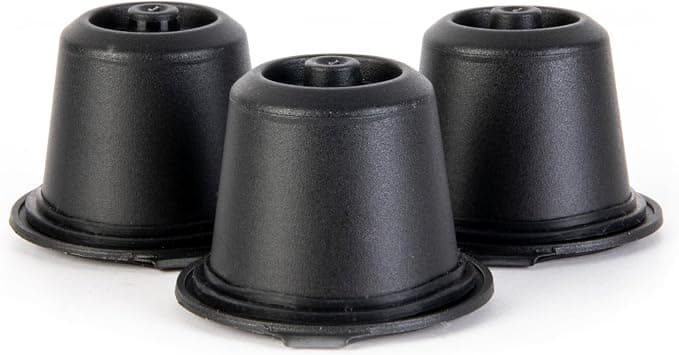 COOK CONCEPT - Reusable Capsule Compatible with Nespresso X3 - Special Ground Coffee and Loose Tea - Stainless Steel Filter - Dimensions 3.8 x 3.8 x 3 cm - Image 1