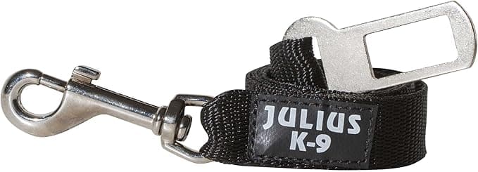 Julius-K9 Julius-K9 Car Seat Belt Adapter for Dogs, Size: 1, Black