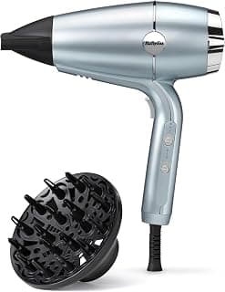 D773DE - Hydro-Fusion Hairdryer - 2100W - Hairdresser-worthy blow-dry - Ionic function for hydrated & protected hair - Long lasting shine & silky results