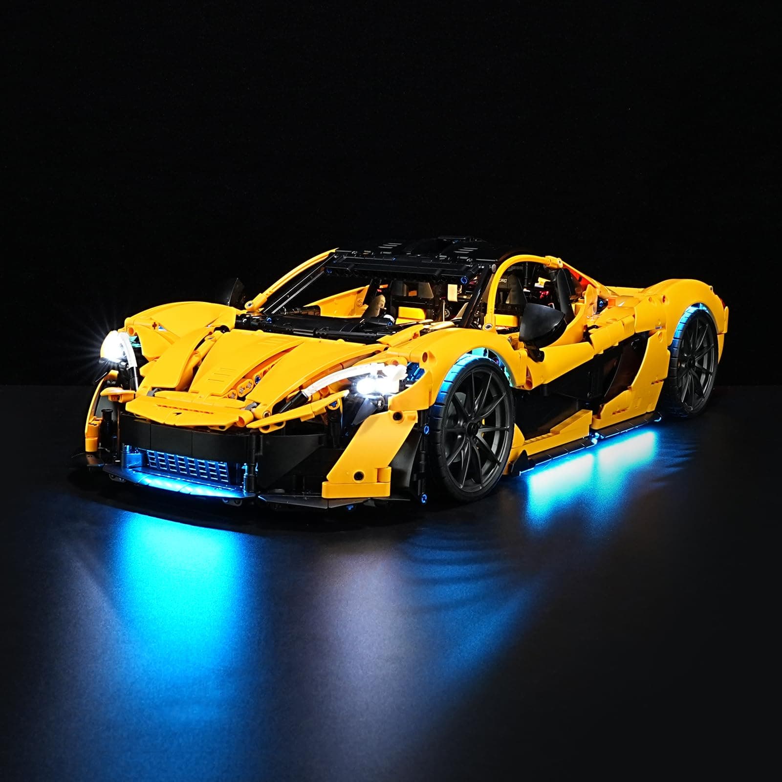 LEGO BRIKSMAX Led Lighting Kit for LEGO Technic McLaren P1 - Compatible with Lego 42172 Building Blocks Model- Not Include Lego Set