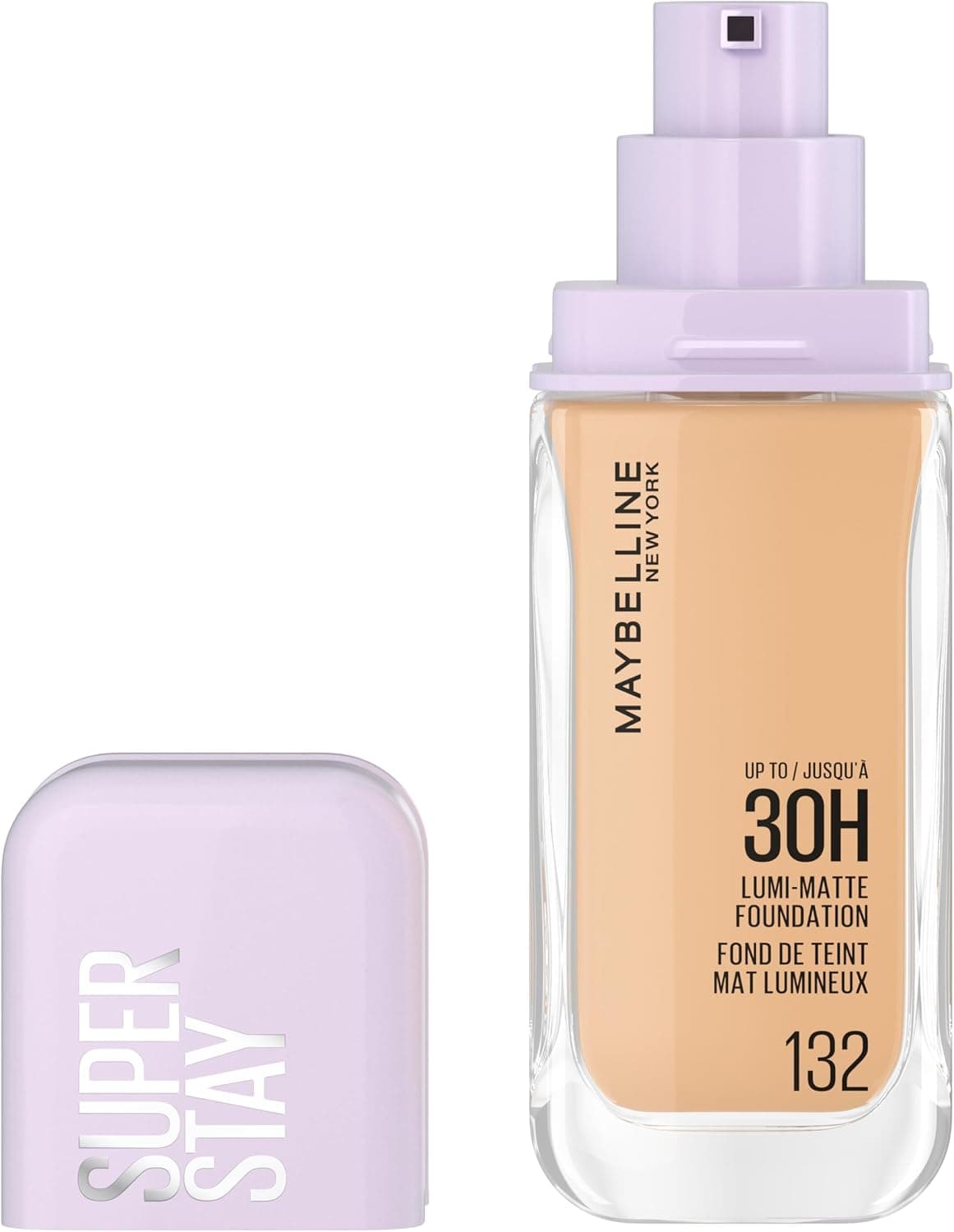 Maybelline New York Long-Lasting Liquid Foundation - Ultra-Resistant - Luminous Matte Finish - Enriched with Amino Acids - All Skin Types - Superstay 30H Lumi-Matte - Shade : 138 - 35 ml - Image 1