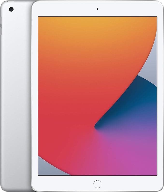 2020 Apple iPad (10.2-inch, Wi-Fi, 128GB) Silver (Refurbished) - Image 1