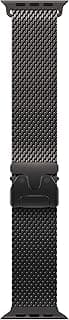 Apple Watch Band - Bracelet Milanais - 49 mm - Noir - Small