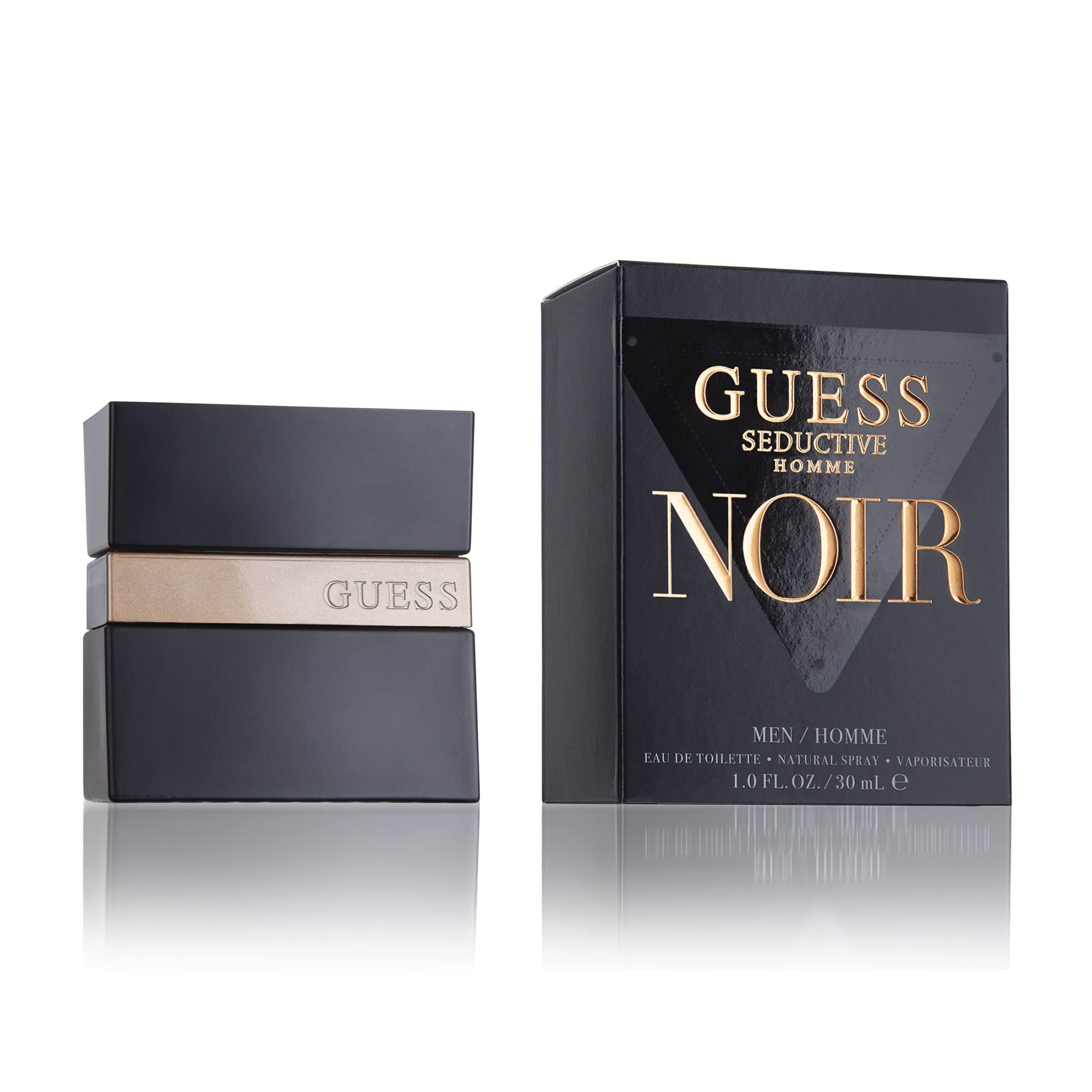 Guess Seductive Noir, Eau de Toilette, Parfum Homme, Oriental Fougère Épicé, Parfum Sensuel Longue Durée - Image 10
