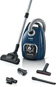 Bosch Serie 8 BGL8XPER, Vacuum Cleaner with Bag, Blue