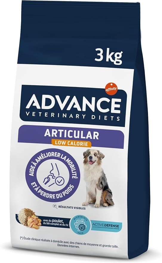 Advance Veterinary Diets Articular Care Reduced Calorie - Dry Food for Dogs with Joint Problems - 3 kg - Image 1