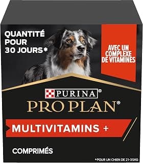 PURINA PRO PLAN | Multivitamins+ | Chien | Aliment complémentaire pour Chien Adulte | Favorise la libération d'énergie pour la vitalité et la bonne santé générale | Poudre | Boîte de 60g