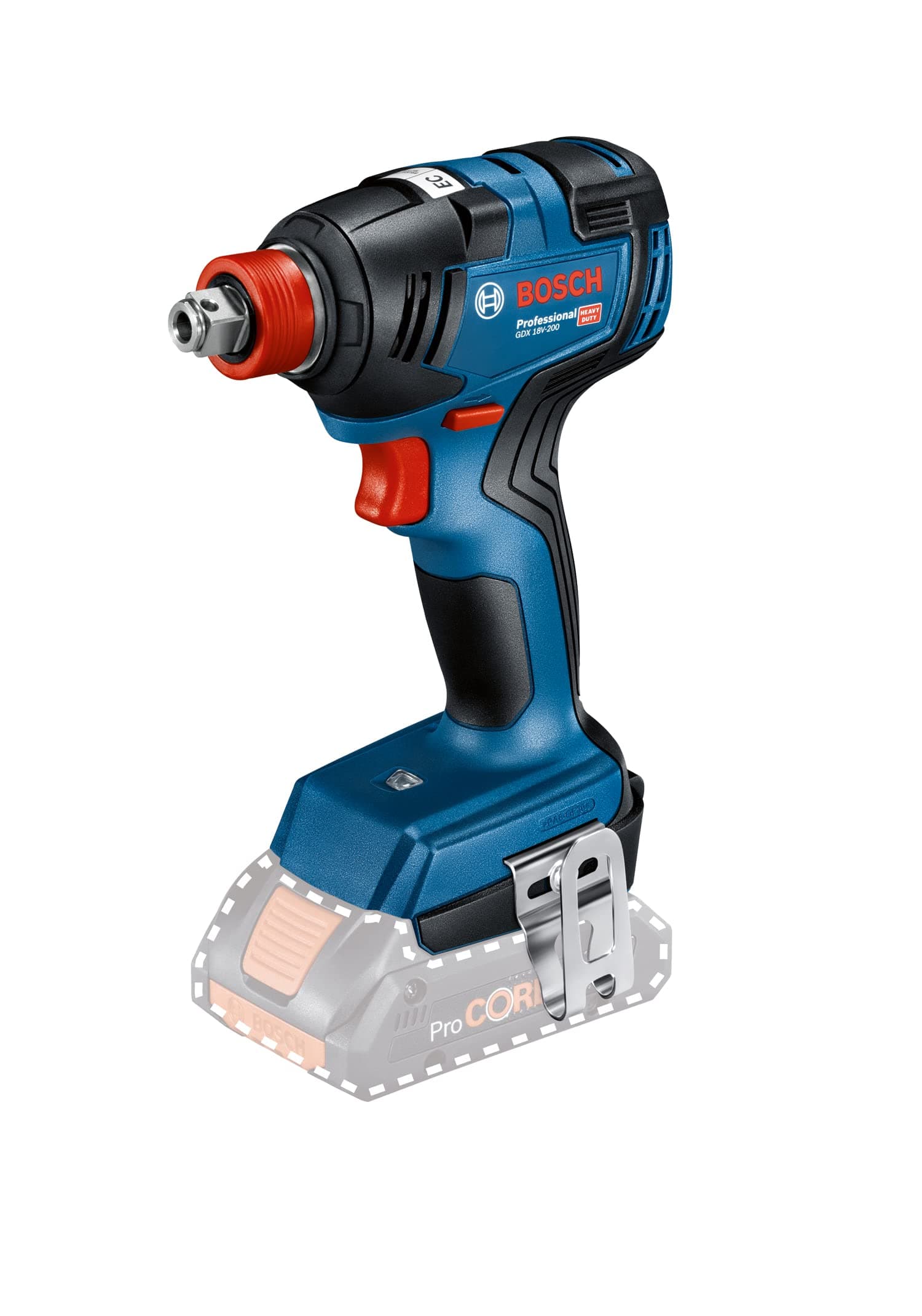 Bosch Professional 18V GDX 18V-200 Cordless Bolter System (Max Torque 200 Nm)