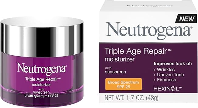 Neutrogena Triple Age Repair Moisturizer Broad Spectrum SPF 25, 1.7 Ounce by Neutrogena