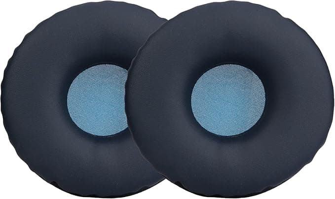 kwmobile 2 x Ear Pads Compatible with Sony WH-XB700 Foam Ear Pads for Headphones Dark Blue