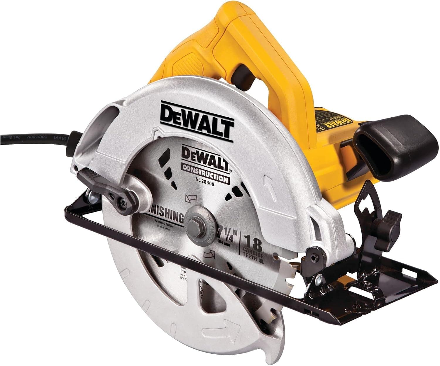 DEWALT Scie Circulaire Compacte Ø190mm - Profondeur de Coupe 65mm DWE560-QS - Image 1