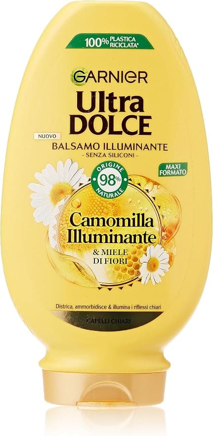 Garnier Balsamo Crema Camomilla e Miele, Capelli Chiari, 250 ml - Image 1