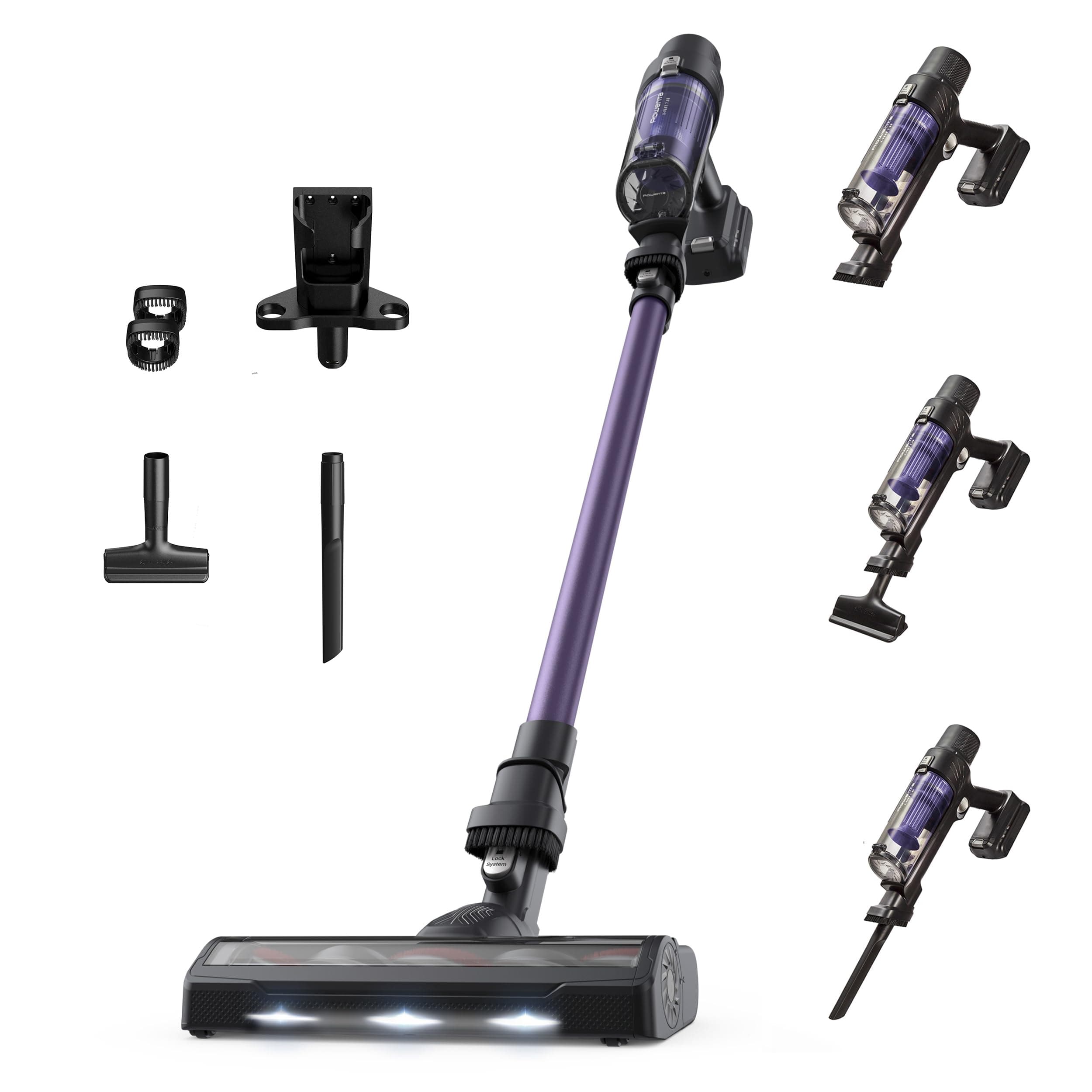 Rowenta X-Pert 7.60 Aspirateur Balai sans fil, Ultra Léger, Puissant 140W, Polyvalent, Autonomie 45min, Efficace tous Types de Sols, RH6A31WO, Violet - Image 2