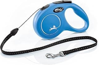 New Classic Dog Lead with Cord 5 m Size S Blue