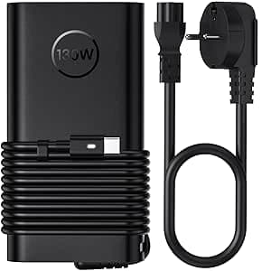 Shineten 130W USB C Charger for Dell XPS 9575 9500 9510 9520 9530 9700 9710 9720 9730 Latitude 5520 5510 5420 7410 7310 7210 9410 9510 9520 Precision 5530 5550 5560 5570 5750 5760 3560 3550