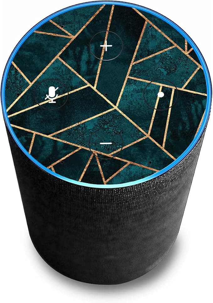 Head Case Designs sous Licence Officielle Elisabeth Fredriksson Paillettes Vinyle Autocollant Peau Autocollant Compatible avec Amazon Echo (2nd Gen) - Peau Uniquement Echo (2nd Gen) n'est Pas Inclus - Image 1
