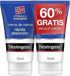 Neutrogena Crème pour Mains à Absorption Rapide Duplo, 75 ml - Lot de 2
