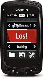 Garmin - Edge 810 with cardio belt and speed/cadence sensor - GPS bike meter - 2.6'' colour touch screen - City Navigator Europe map - Black