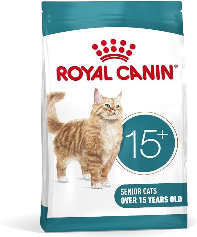 Royal CANIN AGEING 15+ | 4 kg | Dry Food for Cats Over 15 Years | Formula with HealthyAge7 Complex | Contains Easy Chewable Kibble - Image 1