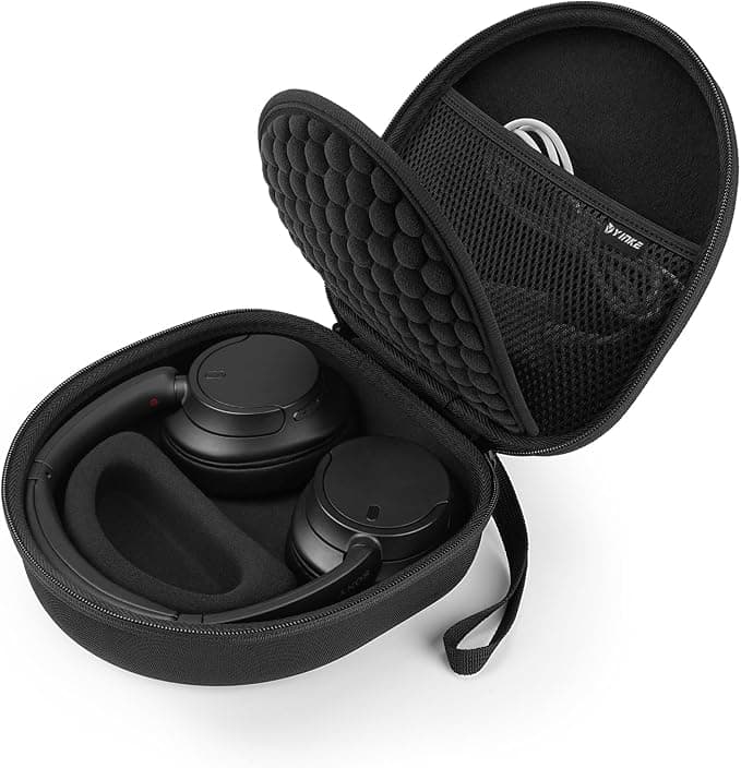YINKE Case Carrying Case for Sony WH-CH720N / WH-CH710N / WH-CH700N Bluetooth Headphones / Transparent Hard Protective Case Cover - Image 1