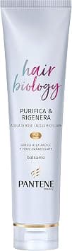 Balsamo Professional Pantene Pro-V, Hair Biology Purifies and Regenerates, Balsamo Hair for Oily Hair at the Roots and Pitted Fibres 160 ml - Image 1