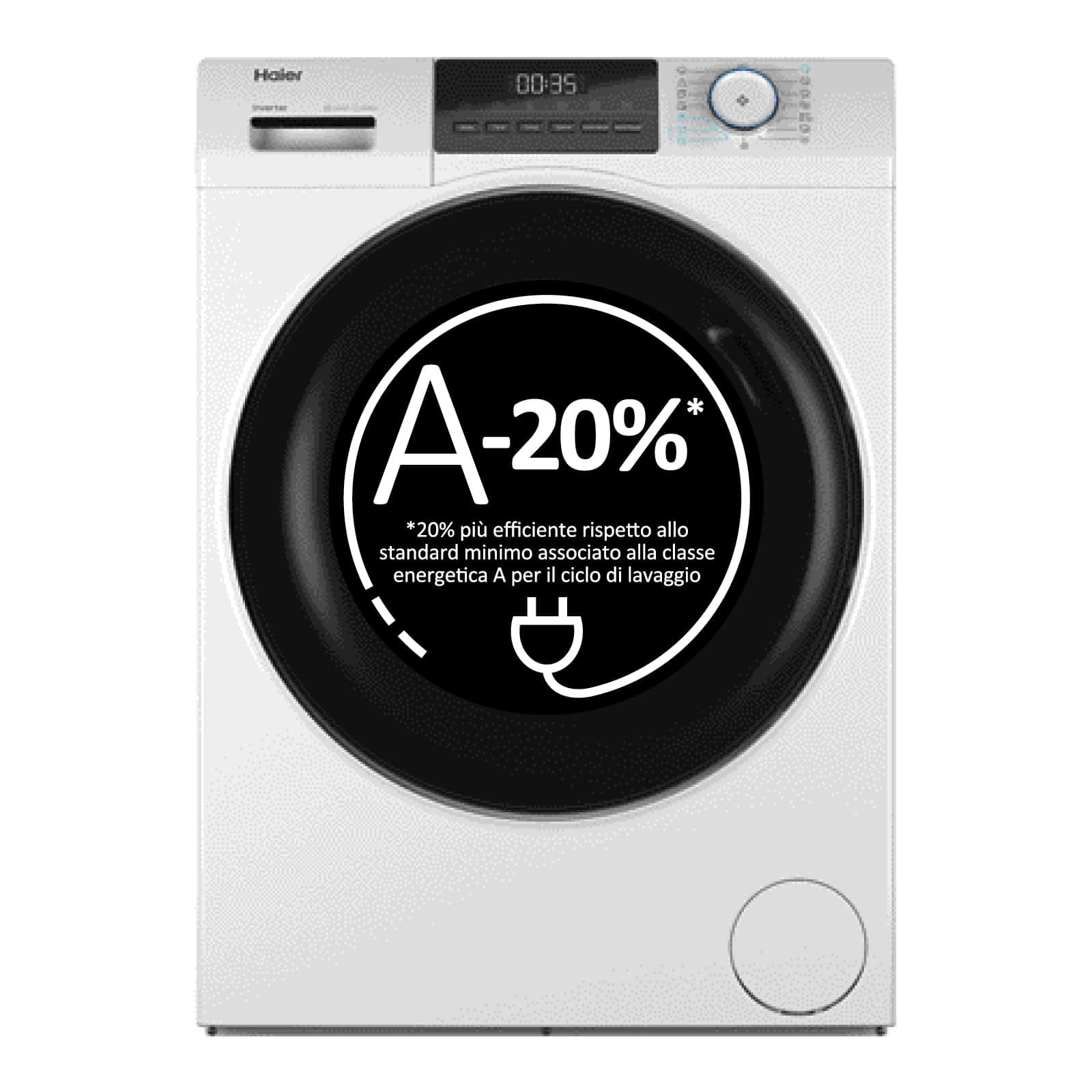 Lave-linge frontal 9kg 1400 Tours/min - HW90-BP14929A-S - Image 9
