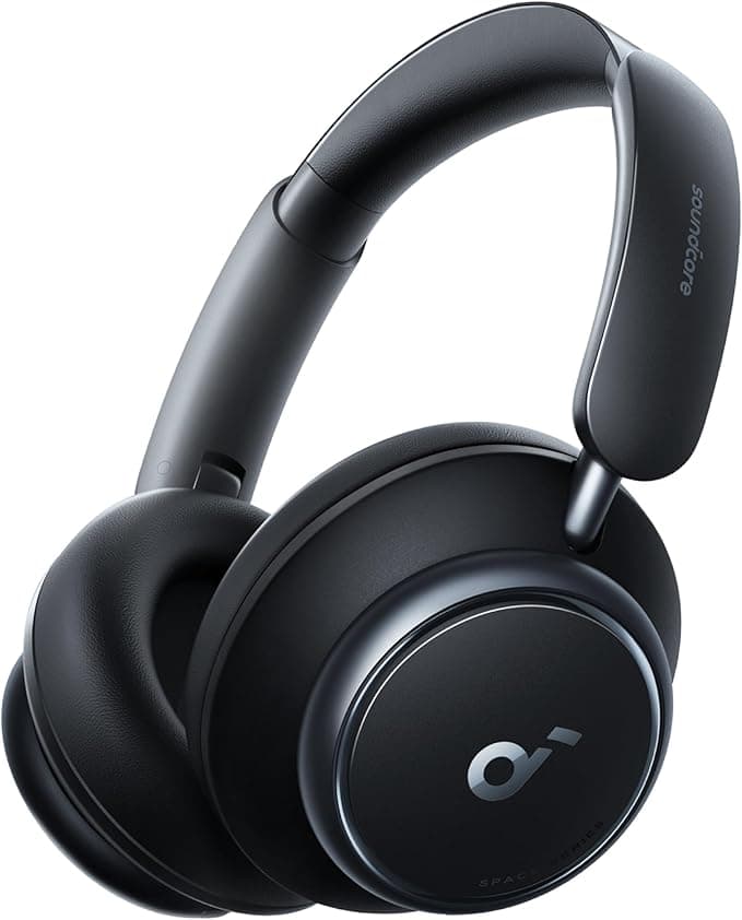 Soundcore by Anker Space Q45, Active Noise Cancelling Headphones up to 98%, 50 Hours of Battery Life, LDAC Hi-Res Wireless Audio, Comfortable Fit, Clear Calls, Bluetooth 5.3