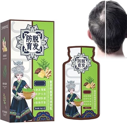 Anti-Hair Loss Shampoo, Anti-Hair Loss Shampoo for Women, Feuchtigkeitsspendende Haarpflege für Haarwachstum, Hydration & Repair, For Fragile Hair - Image 1