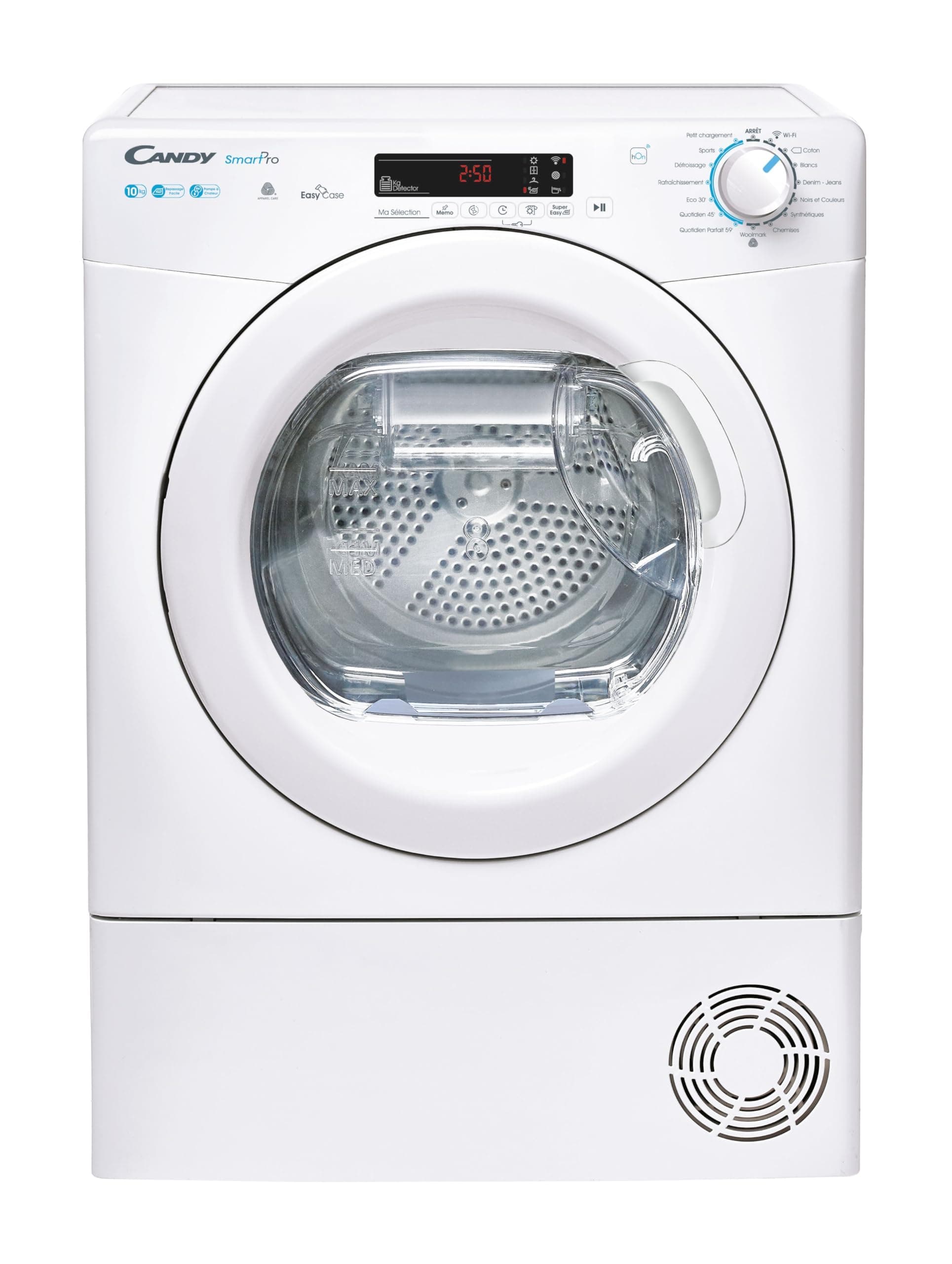 Candy CANDY Smart Pro CSOE H10A2DE-47 Heat Pump Dryer – 10 kg – Wi-Fi Connected – 66 dB