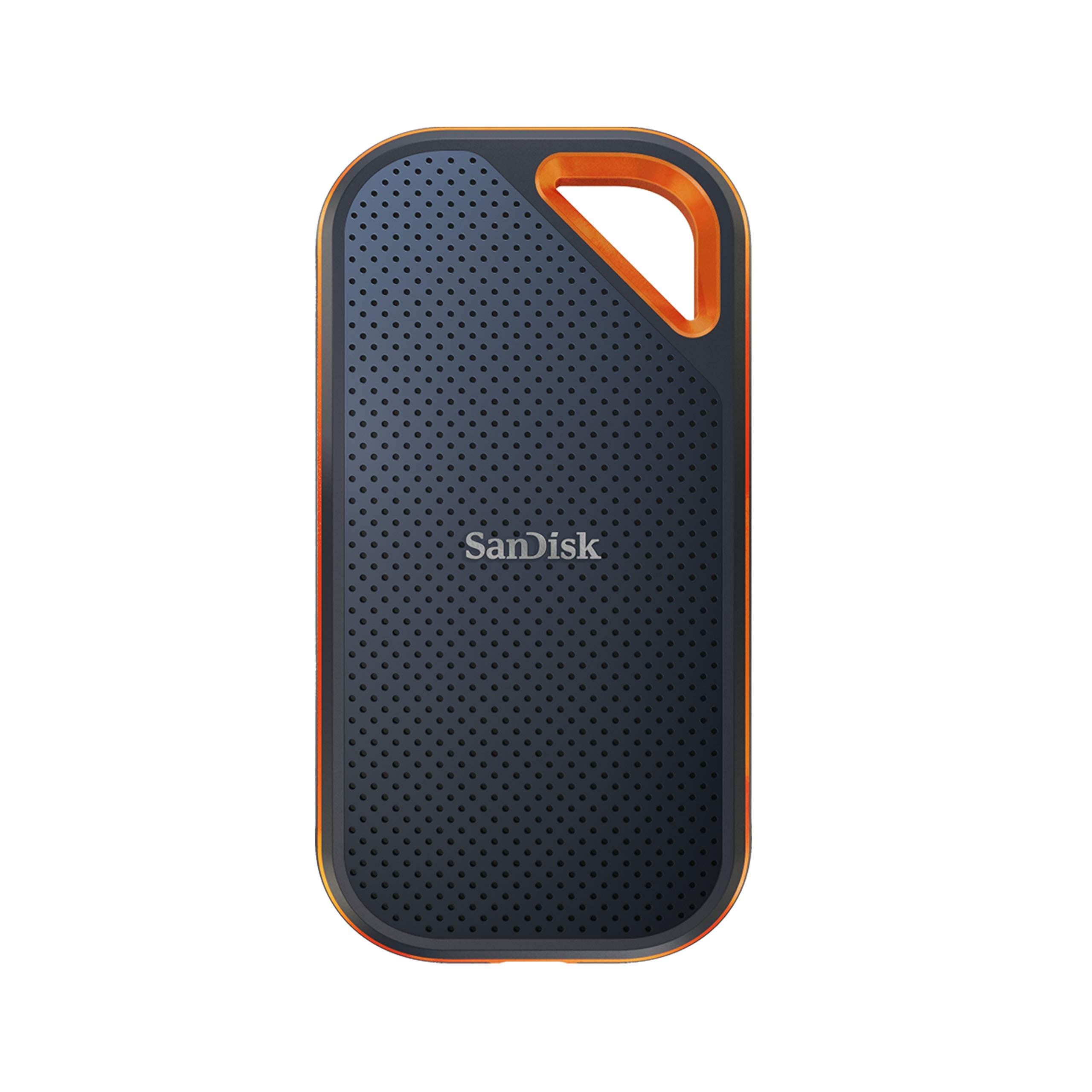SanDisk Extreme PRO 2TB External Solid State Drive (Portable NVMe SSD, Up to 2000MB/s Read/Write, USB-C, IP65 Rated Dust and Water Resistant) Black - Image 1