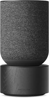 Bang & Olufsen Beosound Balance – Enceinte WiFi et Bluetooth pour la Maison avec Son Premium à 360°, Enceinte Design primée idéale pour Le Salon - Black Oak