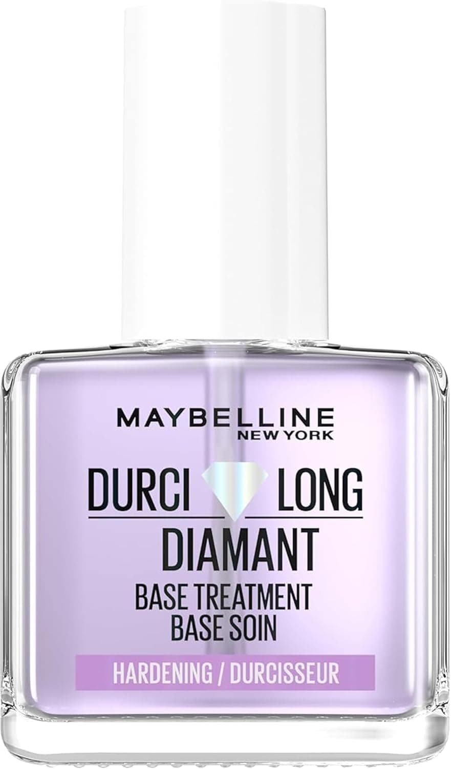 Maybelline New York - Hardening Nail Care Varnish - Ultra-Resistant - Formula Enriched with Diamond Powder - Hardened Long Diamond - Superstay Ink Bonder - 12 ml - Image 1