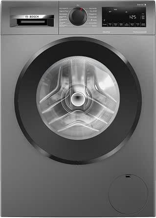 Bosch WGG244ZR10 Series 6 Front Loading Washing Machine, 9 kg, 1400 RPM, Removes 16 Types of Stains, SpeedPerfect for Maximum Energy and Water Saving, Filling Function,          [Energy Class A]