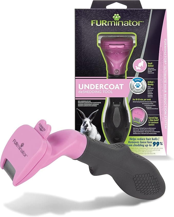 FURminator Undercoat deShedding Tool Small Animals - Image 1