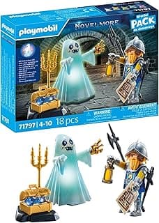 Playmobil | Novelmore | Fantôme du château et Chevalier | Jouet pour Enfants à partir de 4 Ans | 71797