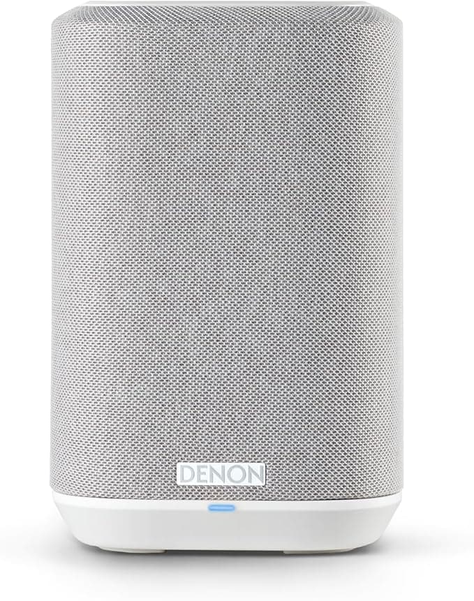 Apple Denon Home 150 NV Wireless Speaker with Built-in Multiroom Technology HEOS, Bluetooth, Apple AirPlay 2 - White