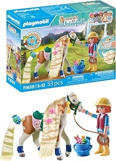 71639 Ellie with Horse - Horses of Waterfall - Includes Creative Horse Accessories and Two Silicone Bracelets - Ages 5 and Above