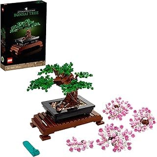 Lego Botanicals Bonsaï - Set de Construction avec Plante Artificielle - Loisirs Créatifs pour Adulte - Objet de Décoration Intérieure - Idée de Cadeau pour Amatrice.teur de Plantes 10281