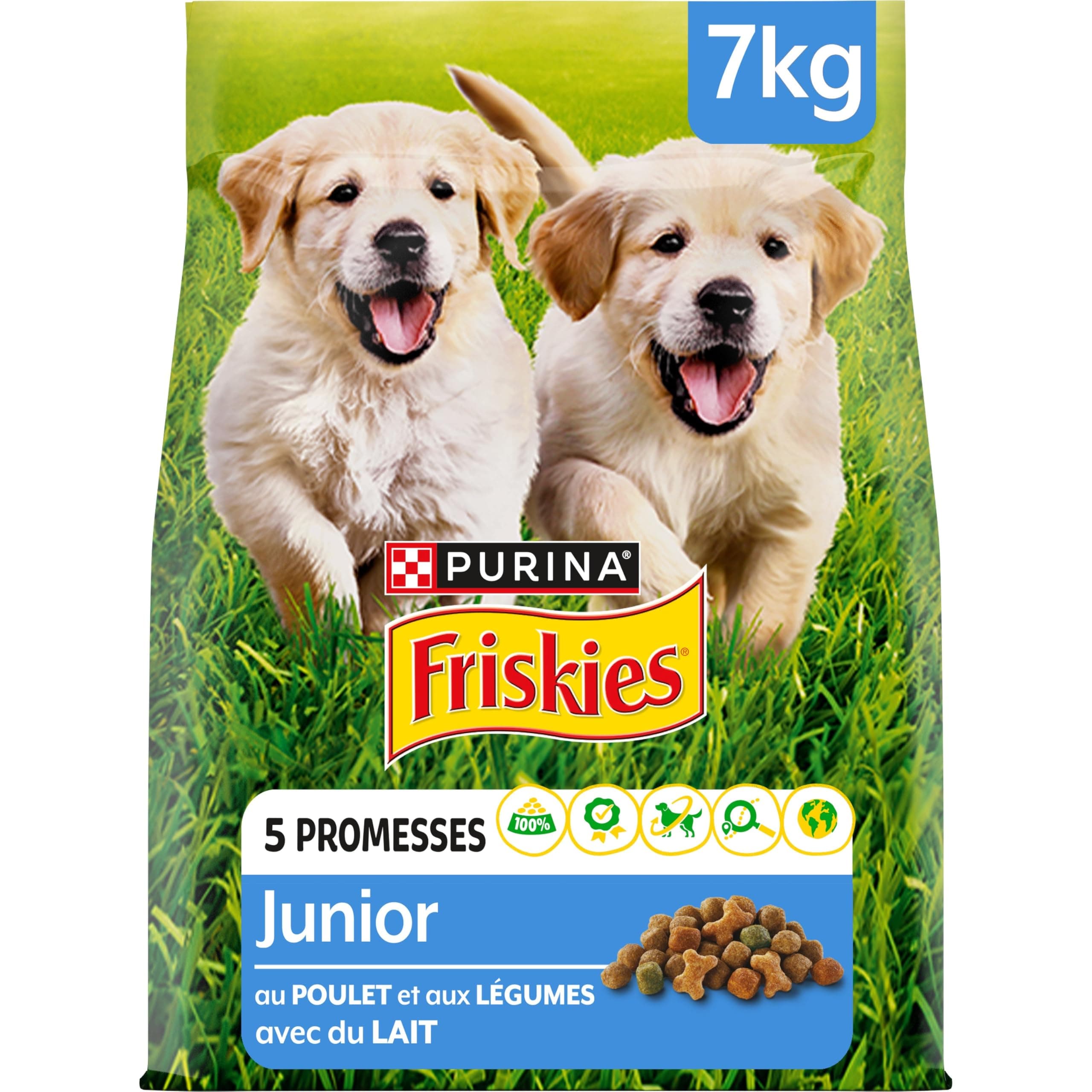 FRISKIES Dry Food Puppy Chicken Milk Vegetables 7 kg