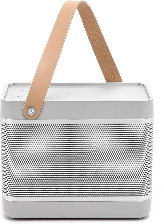 B&O Play by Bang & Olufsen Beolit 15 Portable Rechargeable Wireless Bluetooth Speaker – Natural Aluminium